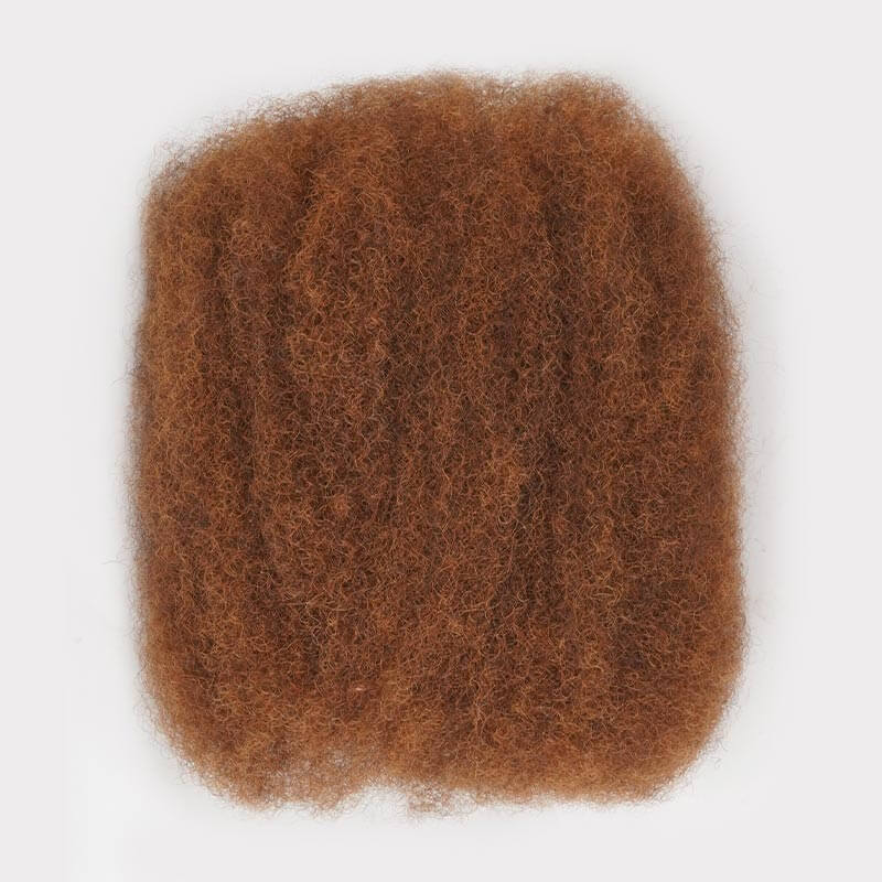 QVR Brazilian Salt Pepper Color Afro Kinky Bulk Human Hair For Braiding Dreadlock Hair - Image 9