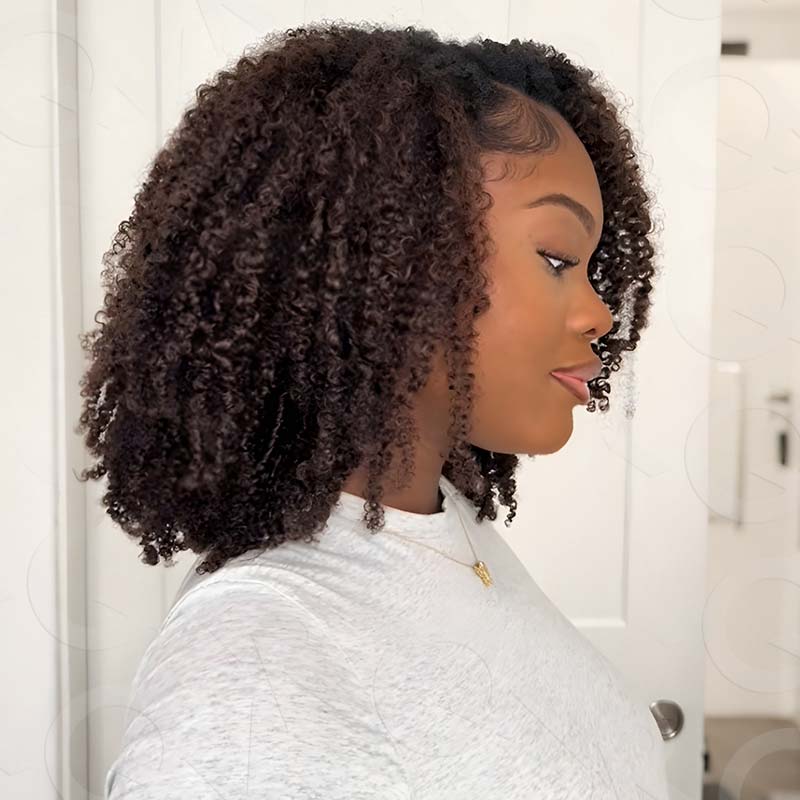 Member Sale| #4 Afro Kinky Curly Feather Crochet Hair - Image 3