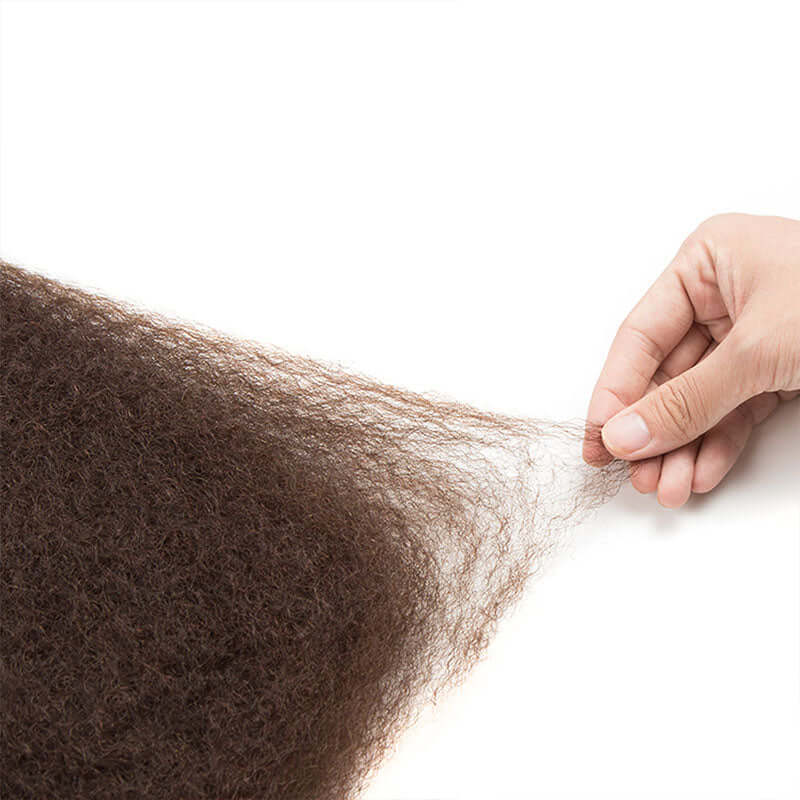 B3G1|Reddish Brown Afro kinky Bulk Human Hair - Image 10