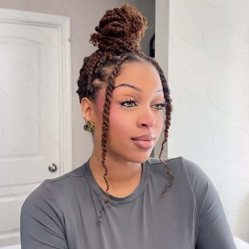 Member Sale|Mix #4/30 Afro kinky Bulk Human Hair - Image 7