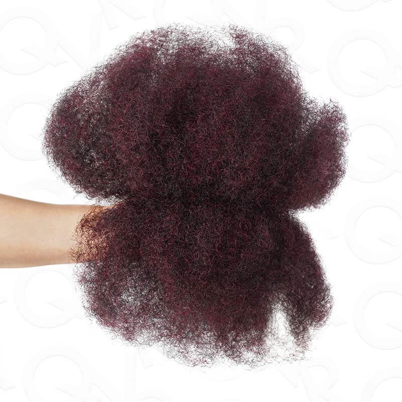 B3G1| QVR Mix Colors Color Afro Kinky Bulk Human Hair - Image 9