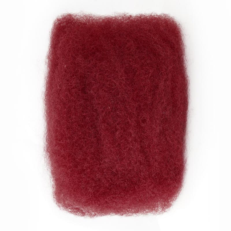 QVR Affordable Afro Kinky Bulk Human Hair 99J Burgundy Color For Braiding DreadLock - Image 16