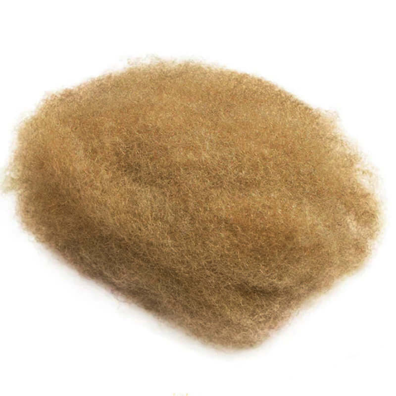 QVR Honey Blonde Color Afro kinky Bulk Hair Extensions For Braiding Dreadlock Human Hair - Image 14