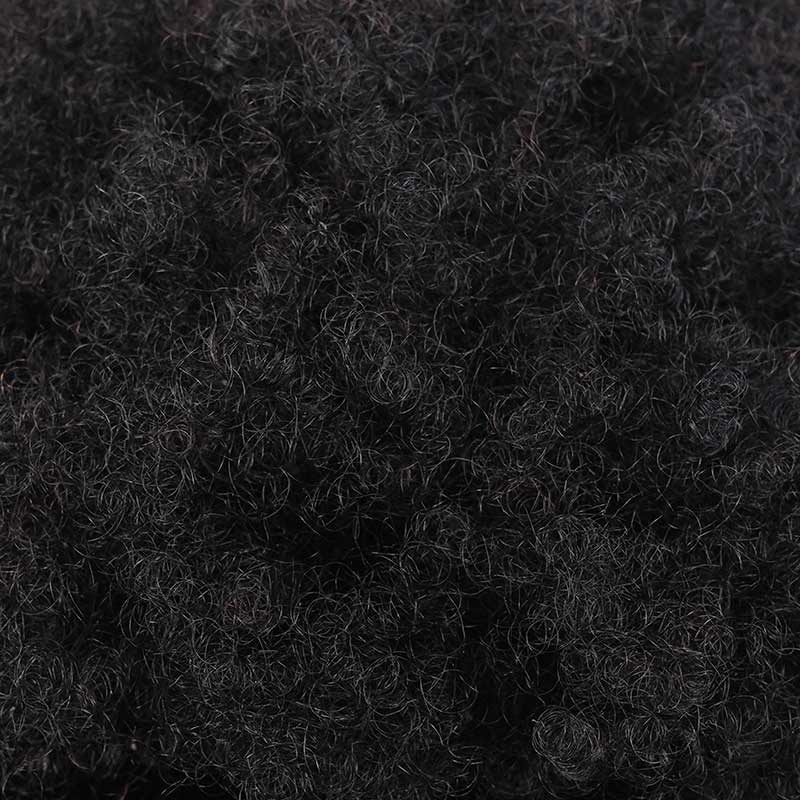 QVR Drawstring Ponytail Extension Afro Puff Human Hair Ponytail Hairstyle - Image 7