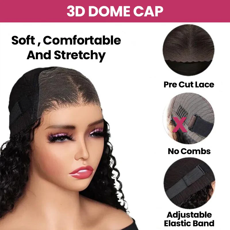 QVR Glueless Pre-Cut 4x6 Lace Closure Dark Brown #4 Colored Wear&Go Upgrade HD Lace Straight/Body Wave Human Hair Wig Beginner-Friendly - Image 10