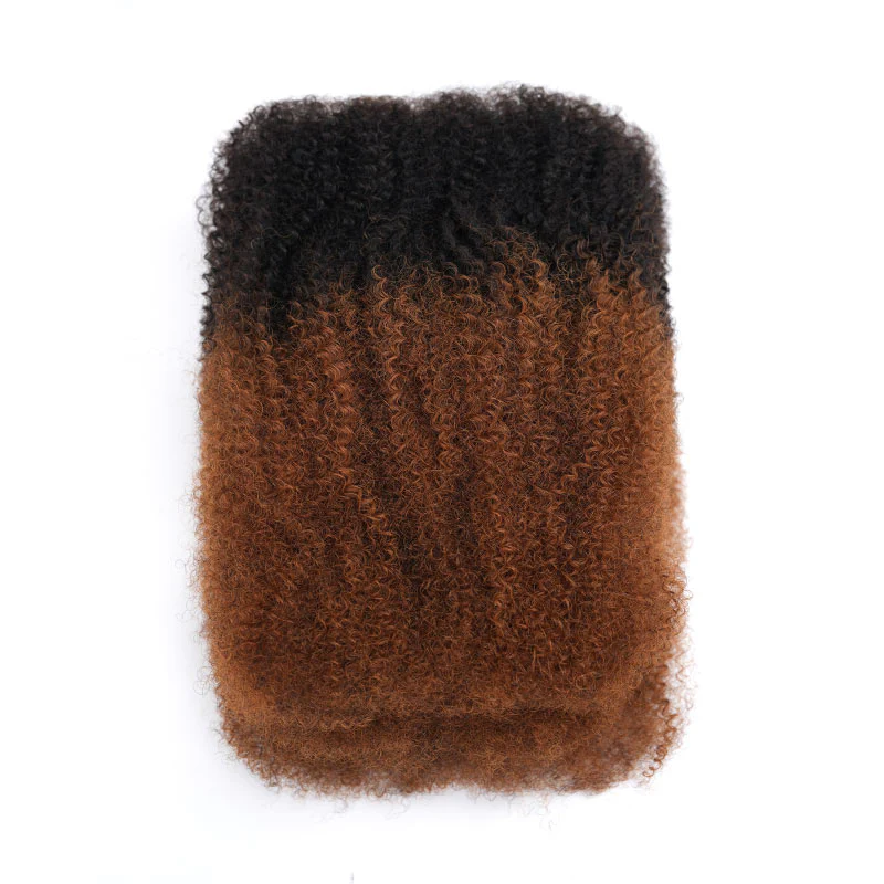QVR Natural Black Afro kinky Bulk Hair Extensions For Braiding Dreadlock Human Hair - Image 20