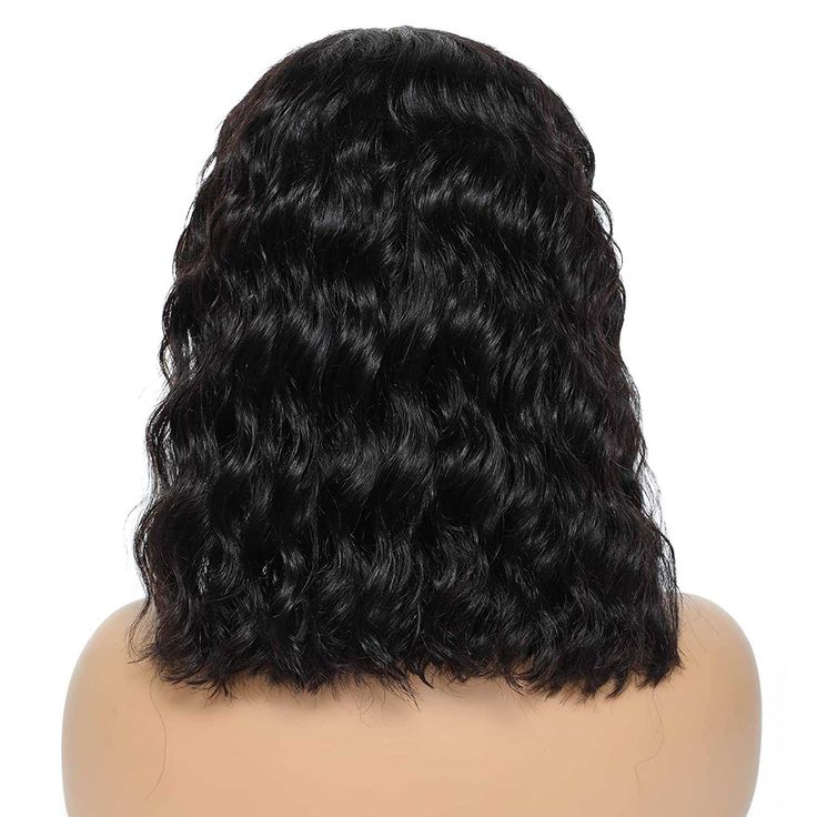 QVR Short Bob Loose Deep Wave Lace Frontal Wigs 180% Density - Image 6